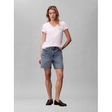 Calvin Klein ss vneck graphic tee Kadın T-Shirts bright white M