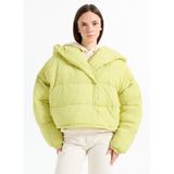 Calvin Klein Standart Ceket, M, 5003303409, Yeşil, Kadın