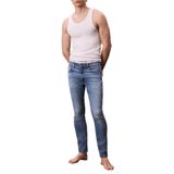 Calvin Klein Streç Pamuklu Skinny Fit Düşük Bel Jeans LV04RC712GX6S Erkek KOT PANTOLON LV04RC712G X6S