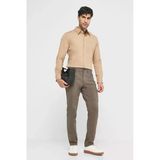 Calvin Klein Stretch 5Pkt Pant Erkek Kahverengi Pantolon Lv040vm614-Pdk