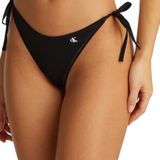 Calvin Klein STRING SIDE TIE Mayo, Siyah, S