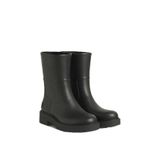 Calvin Klein Su Geçirmez Tırtıklı Tabanlı Yağmur Botu, 38 EU, YW0YW02004, Ck Black, Kadın