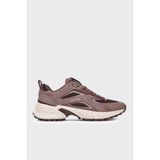Calvin Klein Süet Logolu Sneaker Ayakkabı HW0HW031070J8 Bayan Ayakkabı HW0HW03107 0j8 - Haki - Kahve
