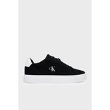 Calvin Klein Süet Sneaker Ayakkabı YM0YM0143401H Erkek Ayakkabı YM0YM01434 01H - Siyah