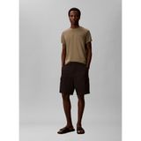 Calvin Klein T-Shirt Micro Logo Crewneck, S, 5003346103, Bej, Erkek