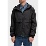 Calvin Klein Tamamı Logolu Relaxed Fit Kapüşonlu Mont LV04RD510GUB1 Erkek Mont LV04RD510G Ub1 - XL - Siyah