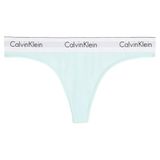 Calvin Klein Tanga Külot - Rahat Elastik Bant, Düz Desen, XS, 0000F3786E, ISLAND REEF, kadın