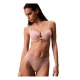 Calvin Klein Ten Tanga, M, 5003328331, Bej, kadın