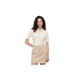 Calvin Klein Textured Kadın Beyaz Triko