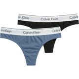 Calvin Klein THONG 2PK Tanga Kadın