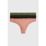 Calvin Klein Thong 3PK Kadın Tanga