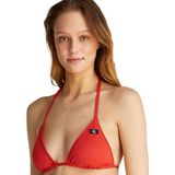 Calvin Klein TRIANGLE-RP Bikini Üstü, Kırmızı, M