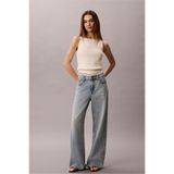Calvin Klein Triko Beyaz, XL, LV047F321G, WHITE, Kadın