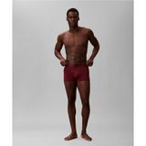 Calvin Klein Trunk 3lü Paket Erkek Bordo Boxer - LV00NB4476-3U4