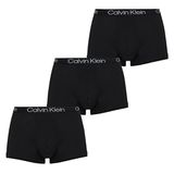 Calvin Klein Trunk 3Lü Paket Erkek Boxer Siyah/Gri S