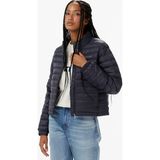 Calvin Klein Ultra Lightweight Down Puffer Kadın Mavi Ceket - 4XN-Mavi - 2XS