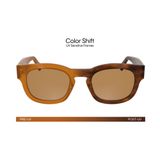 CALVIN KLEIN Unisex CKJ25601S Güneş Gözlüğü, Brown to Havana, Tek Beden