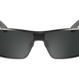 Calvin Klein Unisex Yetişkin Güneş Gözlüğü CK25102S - Mat Koyu Ruthenium Katı Gri Lensli, Mat koyu rutenyum, Ölçü Birimi