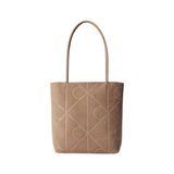 Calvin Klein Vizon Kadın %100 İnek Süet Tote Çanta LV04F3335GVFU