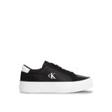 Calvin Klein VULC FLATFORM MG NYLON MIX Kadın Spor Ayakkabı, Siyah, 38