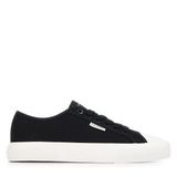 Calvin Klein VULC LACE UP CANVAS Kadın Spor Ayakkabı, Ck Black, 40