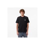 Calvin Klein Waffle Badge Crewnk Erkek Siyah T-Shirt