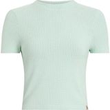 Calvin Klein Waffle Short Sleeve, Cdv Yeşil Kadın T-Shirt & Polo - XS