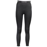 Calvin Klein WO - Legging (7/8) Kadın Tayt, Siyah, L