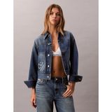 Calvin Klein Workwear Ck Sanded Blue Kadın Mavi Ceket LV047E906G-3NL