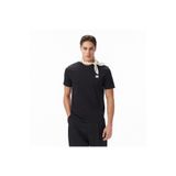 Calvin Klein Woven Label 2'li Erkek Siyah T-Shirt