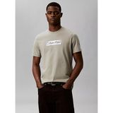 Calvin Klein Yeşil Erkek Bisilet Yaka T-Shirt LV04LG811GPEZ_SS 30S Eu Spw Mtl St - Açık Yeşil