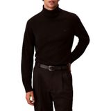 Calvin Klein Yünlü Regular Fit Balıkçı Yaka Logolu Kazak LV04LD317GUB1 Erkek KAZAK LV04LD317G UB1