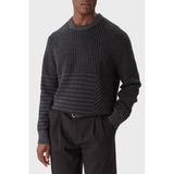 Calvin Klein Yünlü Regular Fit Bisiklet Yaka Örme Kazak LV04LD306GP81 Erkek Kazak LV04LD306G P81 - Gri