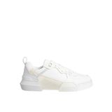 Calvin Klein YW0YW01306PSX Krem Deri Kadın Sneaker Ayakkabı