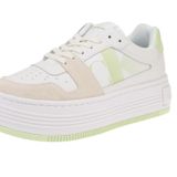 Calvin Klein YW0YW0130802U Beyaz Deri Kadın Sneaker