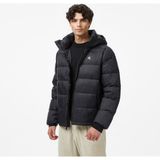 Calvin Klein Zip Off Hood Down Puffer Erkek Siyah Mont - UB1-Siyah - XL