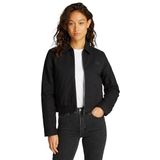 Calvin Klein ZIP THROUGH COTTON JACKET Kadın Ceket, Siyah, XS