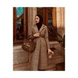 Calypso Capitone Kumaş Trençkot - TNS-4373 Çok Renkli M