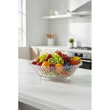 Calyra Arel Cam Sunumluk Kase Servis Sunum Kasesi 24 cm Şeffaf
