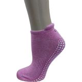 Calze Vita 2'li Set Tabanı Silikonlu Plates & Yoga Kadın Çorap - Pembe - 39 - 42