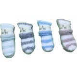 Calze Vita Rube 3 Çift Çemberli Uyku Patik Çorap - 36 - 40 - Renkli