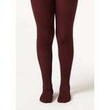 Calzedonia Kız Çocuk Soft Touch 50 Den Külotlu Çorap - 2240-Bordo - Kırmızı