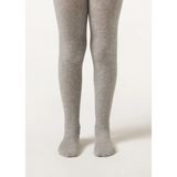 Calzedonia Organik Pamuklu Kız Çocuk Külotlu Çorap - 020-Gri Melanj