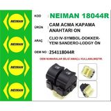 Cam Acma Kapama Anahtarı On Clıo Iv-Symbol-Dokker- Yenı Sandero-Lodgy