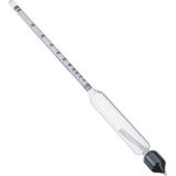 Cam Alkol-Metre 0-100 Derece Arası Alkol Seviyesi Ölçer 27 cm - Ahşap