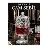 Cam Ayaklı Musluklu Meşrubat Sebili Şerbetlik 4,5 Lt | sebil