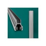 Cam Balkon Fitili Buyuk H Aluminyum Fitil 2,5 Mt (8Mm Cam Icin)