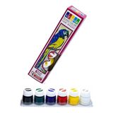 Cam Boyası 6 Renk 15 Ml 1 Paket Cam Vitray Boyası Vitray Boya Seti 6 Lı