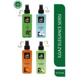 Çam & Buz Ferahlığı & Tütün & Zeytin Çiçeği Kolonyası 150 Ml - Elegance Series 4'Lü Kolonya Seti