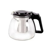 Cam Demlik, Çelik Süzgeçli, Meyve Çayı için, Asorti Renk, 900 Ml Kapasiteli, Çaydanlık Üstü